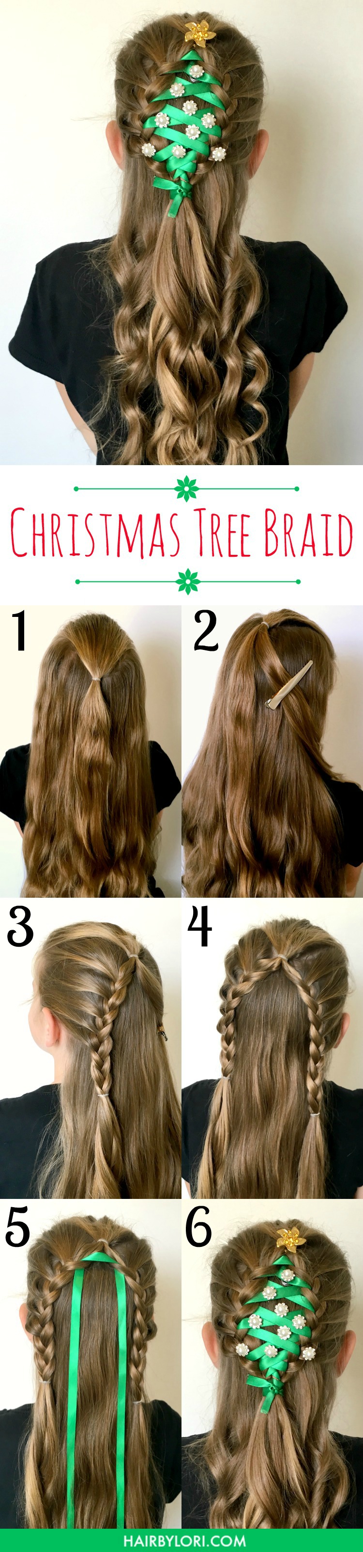 12 Super Cute DIY Christmas Hairstyles for All Lengths - DIY & Crafts
