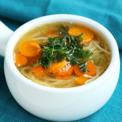 Easy, tasty and comforting Easy Chicken Soup Recipe I Oh-My Creative