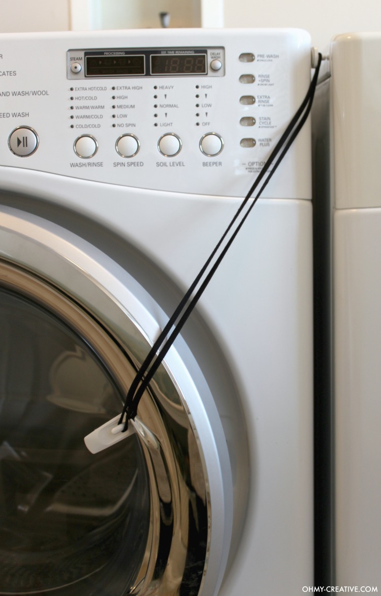 Great washers - awful smell! See my simple tip on How To Reduce Front Loader Washer Smells | OHMY-CREATIVE.COM