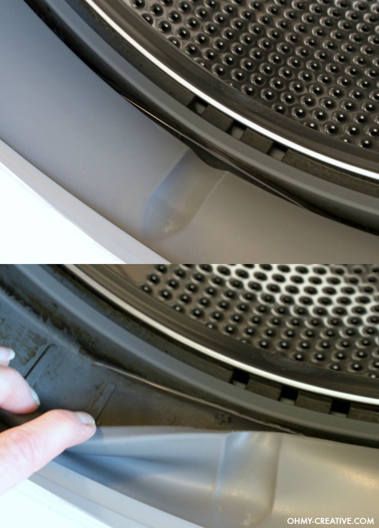 Great washers - awful smell! See my simple tip on How To Reduce Front Load Washer Smells | OHMY-CREATIVE.COM