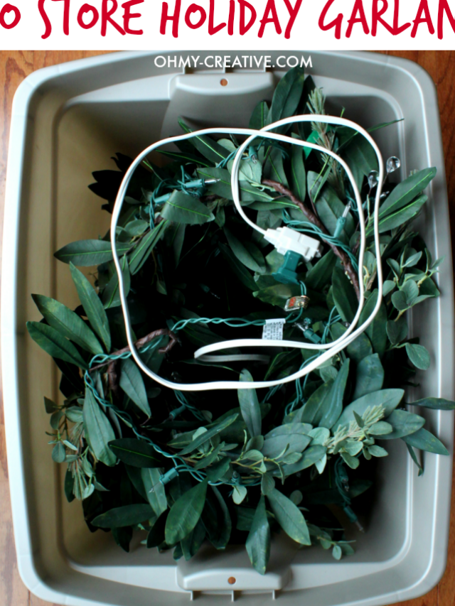 Holiday Garland Storage Tips