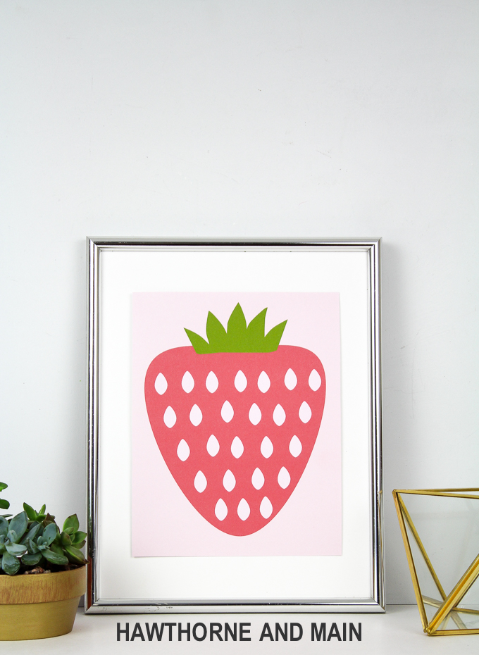 Free Strawberry Printable