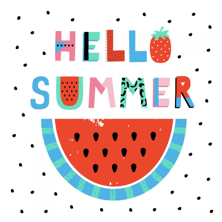 How to throw a fantastic summer party with these fun party tips, free printables and summer party invitations for you to get your summer party off to a roaring start. Cute watermelon summer party ideas | OHMY-CREATIVE.COM
