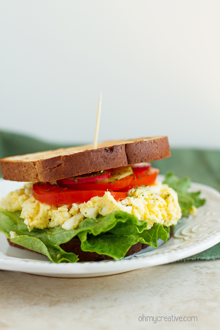 Homemade Egg Salad Sandwich Recipe 