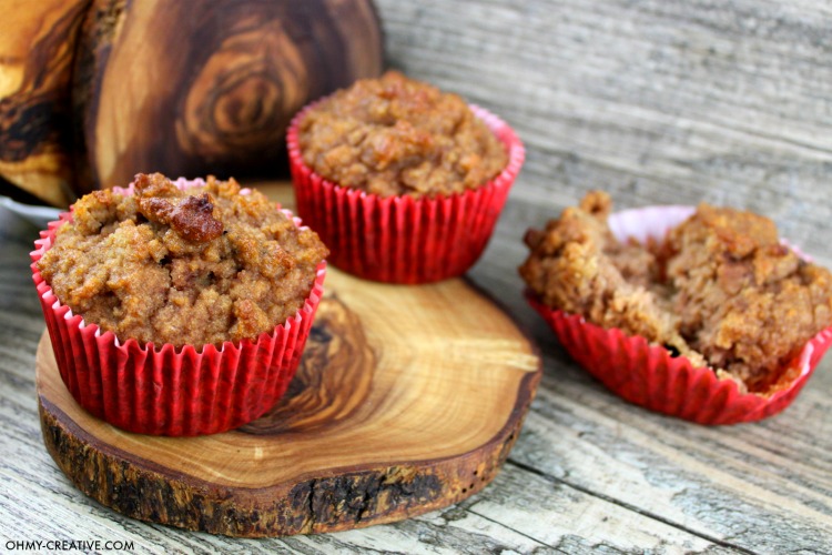 These Low Carb Muffins are delicious - a great no sugar muffin recipe using almond flour. A moist, flavorful gluten free muffin recipe for those following a gluten free diet. Popular Pins by OHMY-CREATIVE.COM