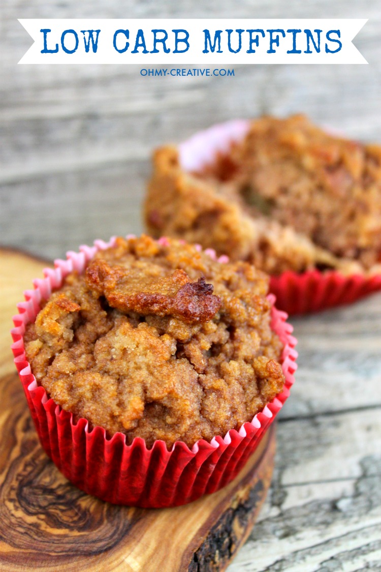 Low Carb Muffins - Oh My Creative