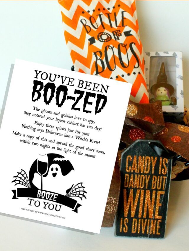 You’ve Been Boozed Printalbes