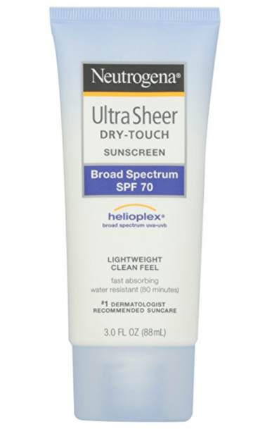 Neutrogena Ultra Sheer Dry-Touch Sunscreen Broad Spectrum