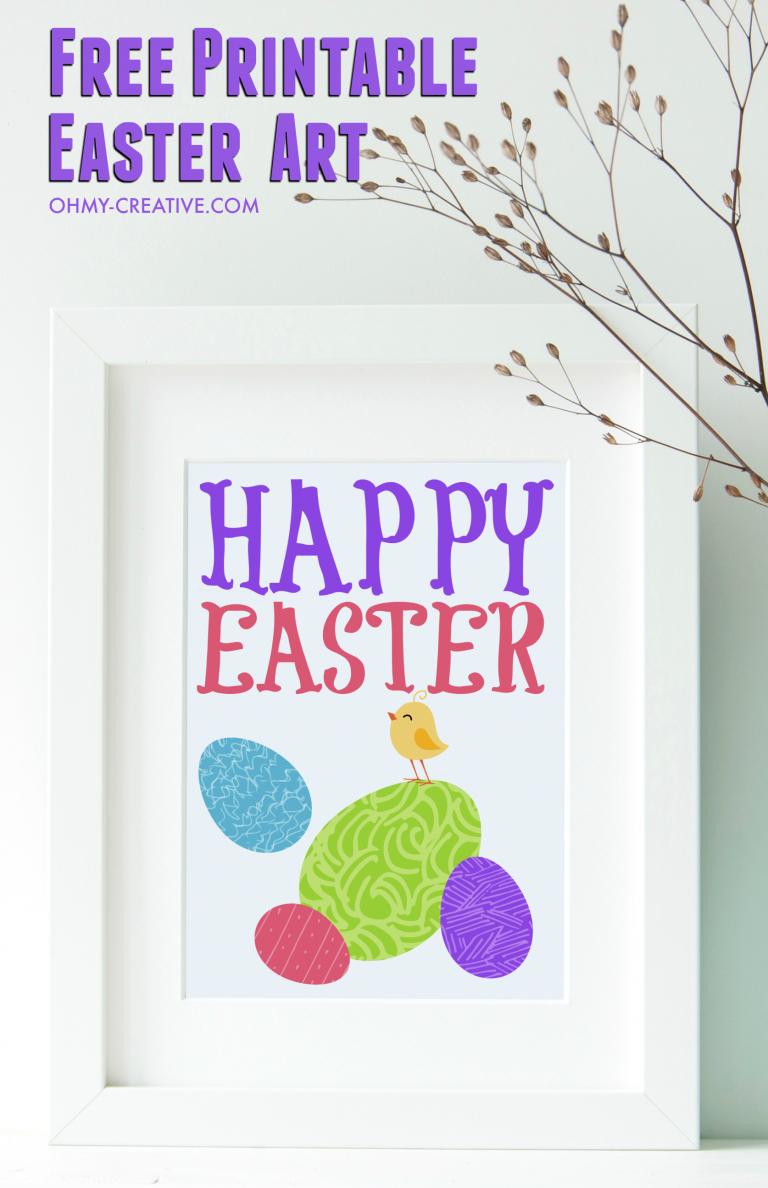 Adorable Easter Free Printable Art