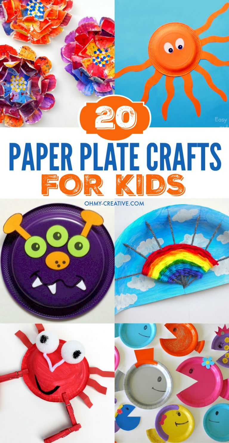 20 Paper Plate Crafts For Kids