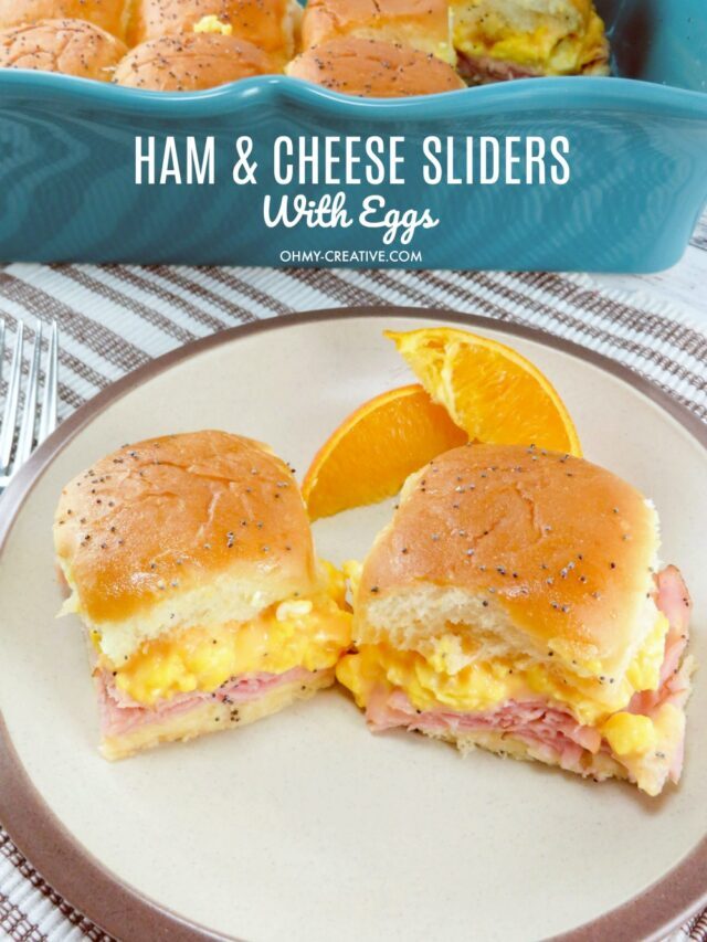 Easter Brunch Ham & Cheese Sliders
