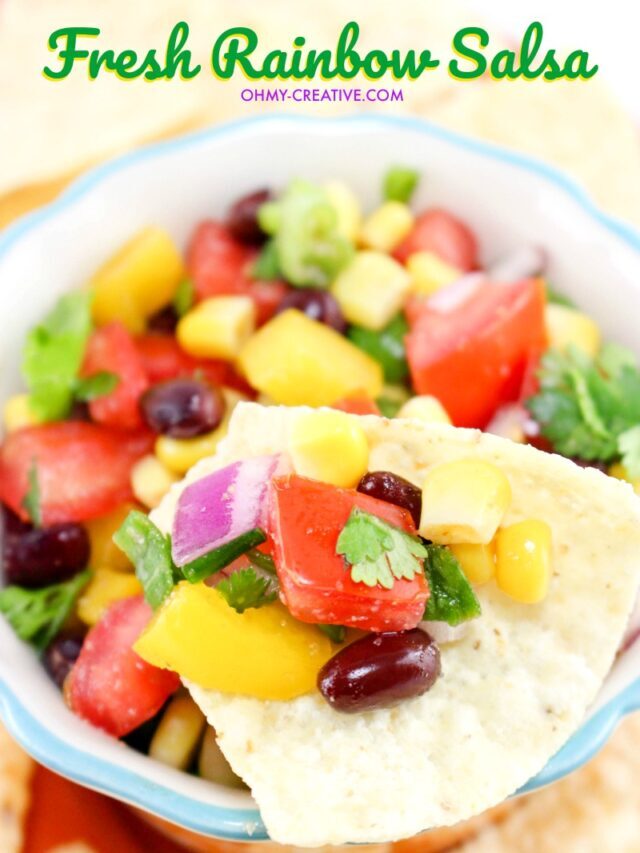 Fresh Salsa Recipe | Rainbow Salsa Story