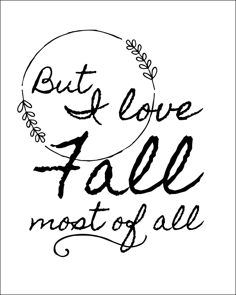 Fall Quote Free Printables perfect for Fall Decorating! OHMY-CREATIVE.COM | Pumpkin Printable | Autumn Printables | Fall Sayings Printables | Autumn Sayings | Fall Season quotes | Fall Signs | Fall Captions | Fall Decor Ideas | Give Thanks Printable | Harvest | Fall Leaves 
