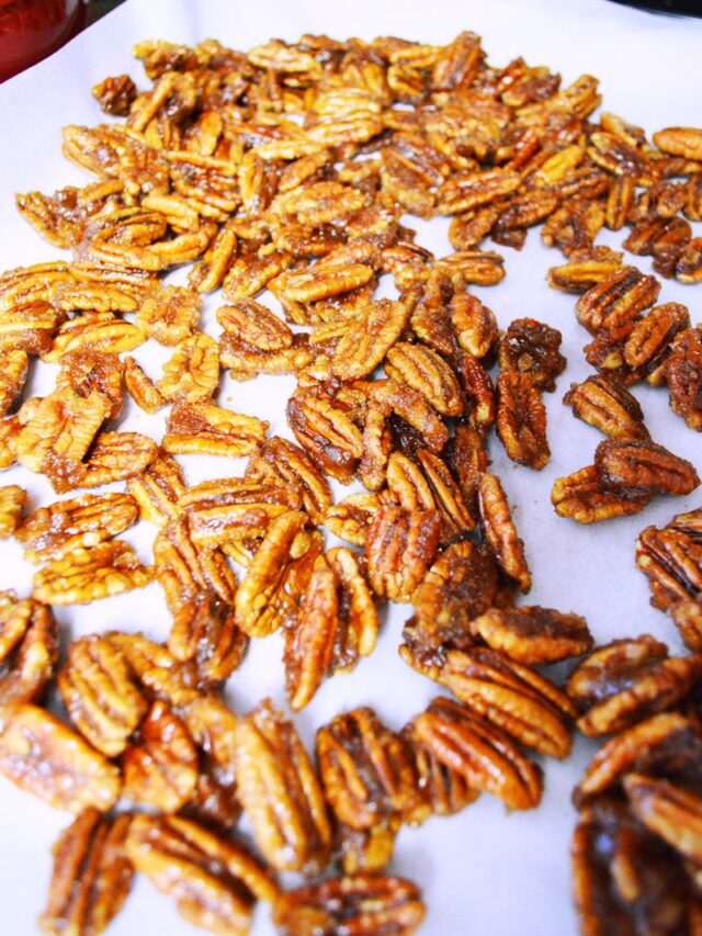 Candied Cinnamon Sugar Pecans