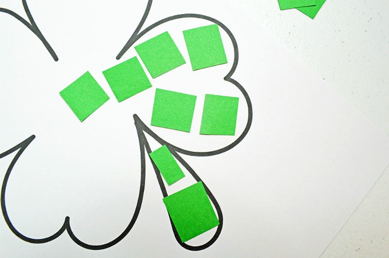 Shamrock Template Free Printable | St Patrick's Day activities | St Patrick's Day Crafts | St Patrick's Day Crafts for Preschoolers | St. Patrick Day Crafts for kids | St. Patricks day Crafts for Toddlers | Shamrock Coloring Page | Cut and Paste Craft | St Patrick's Day coloring Pages