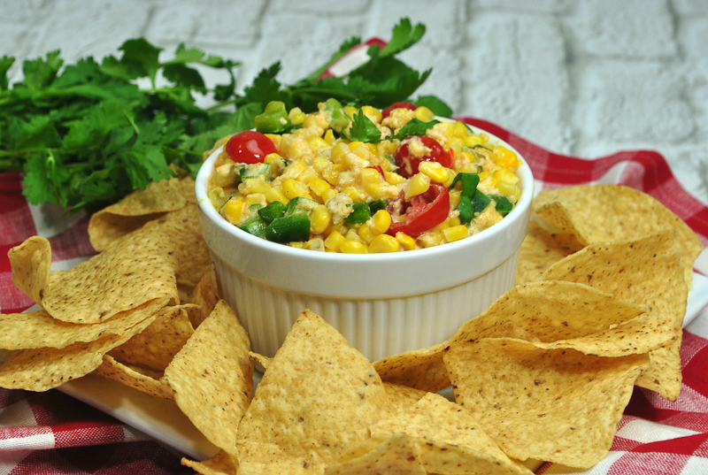 Mexican Corn Dip Recipe | OHMY-CREATIVE.COM | Corn Dip Cream Cheese | Corn Dip | Hot Corn Dip | Jalapeno Corn Dip #appetizer #corndip #Mexican #spicy 