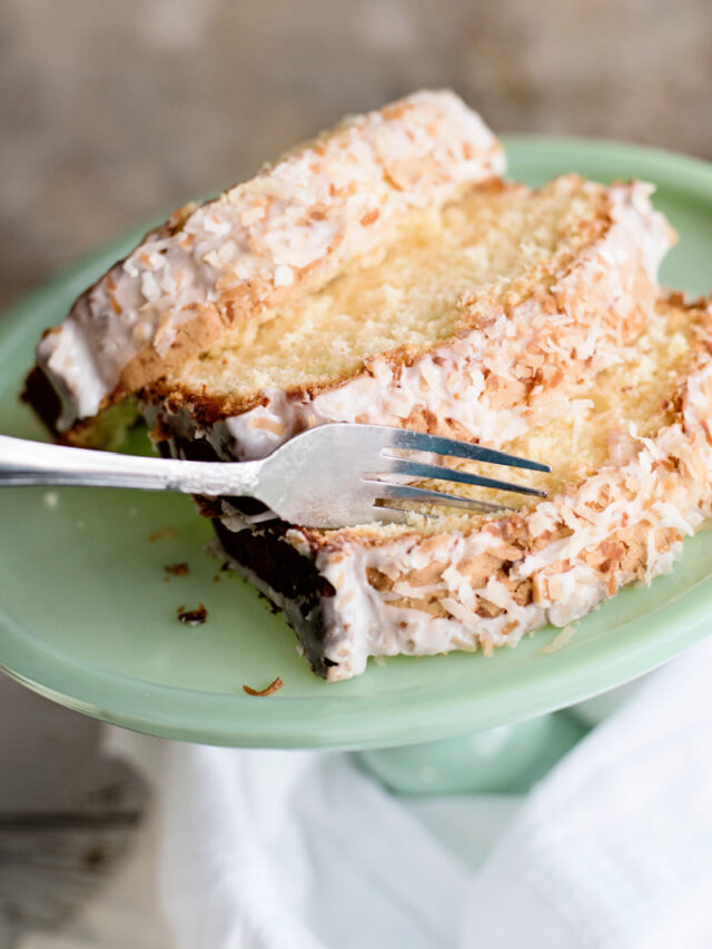 Toasted Coconut Pound Cake Recipe