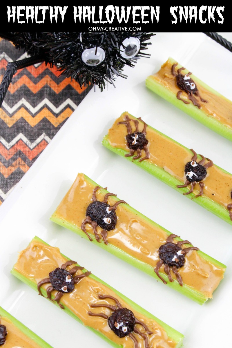 Cool Spider Healthy Halloween Snacks For Parties