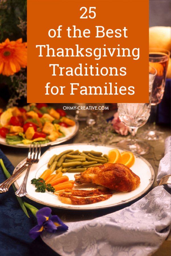Create lasting memories the family will love Like this traditional turkey thanksgiving dinner.