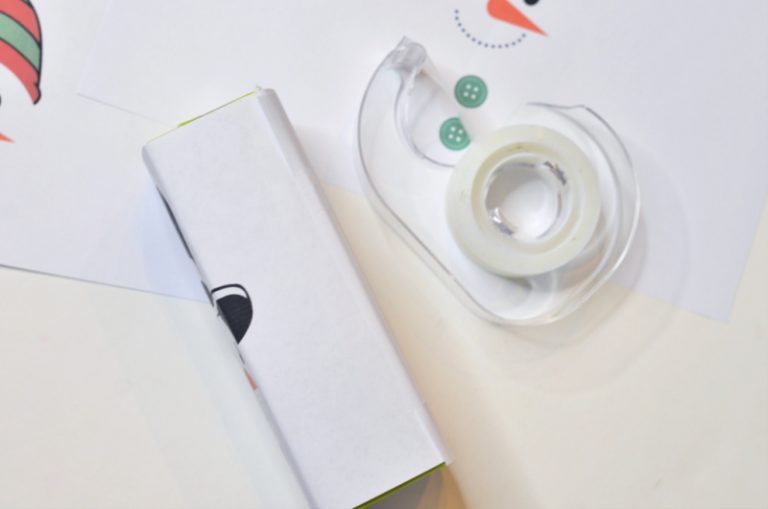 Free Printable Snowman Juice Box Covers - Oh My Creative