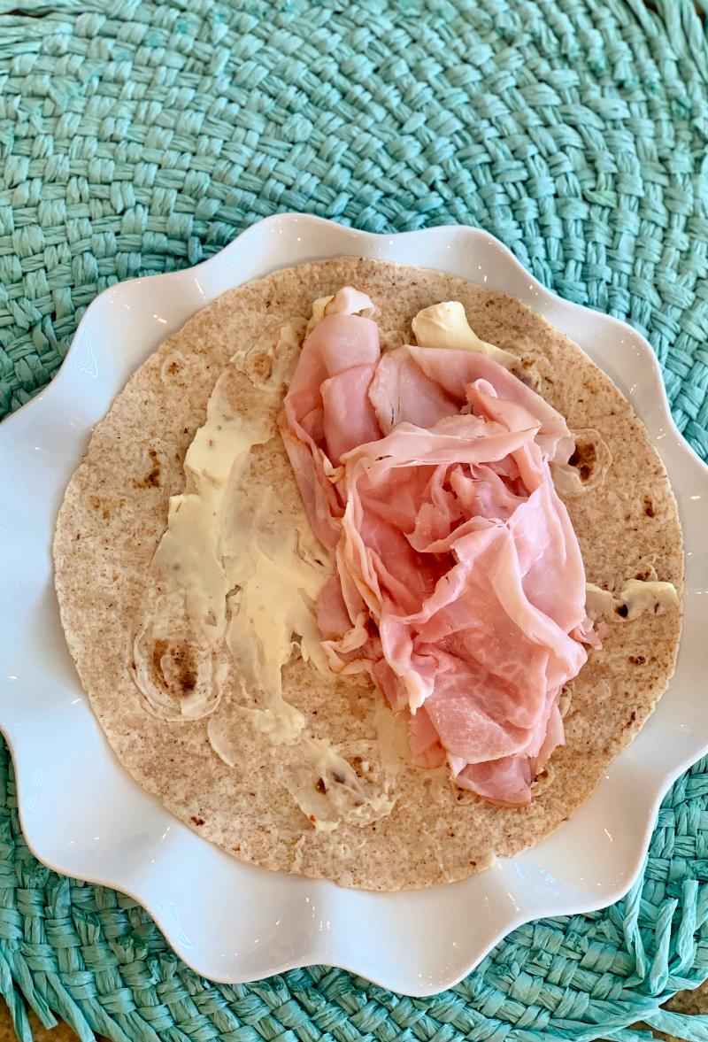 weight watchers ham and cheese wrap 