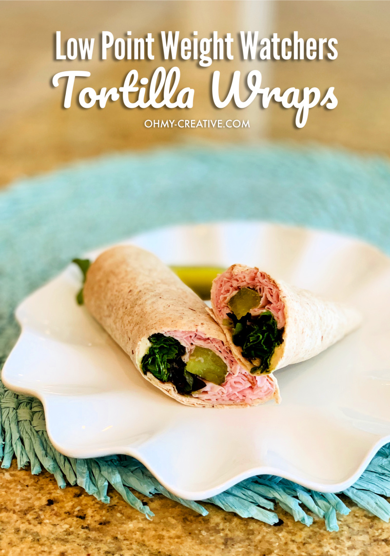 Low Point Weight Watchers Tortilla Recipe Sandwich Wraps