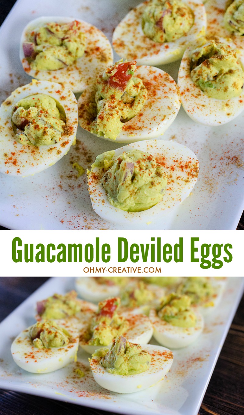Guacamole deviled egg recipe