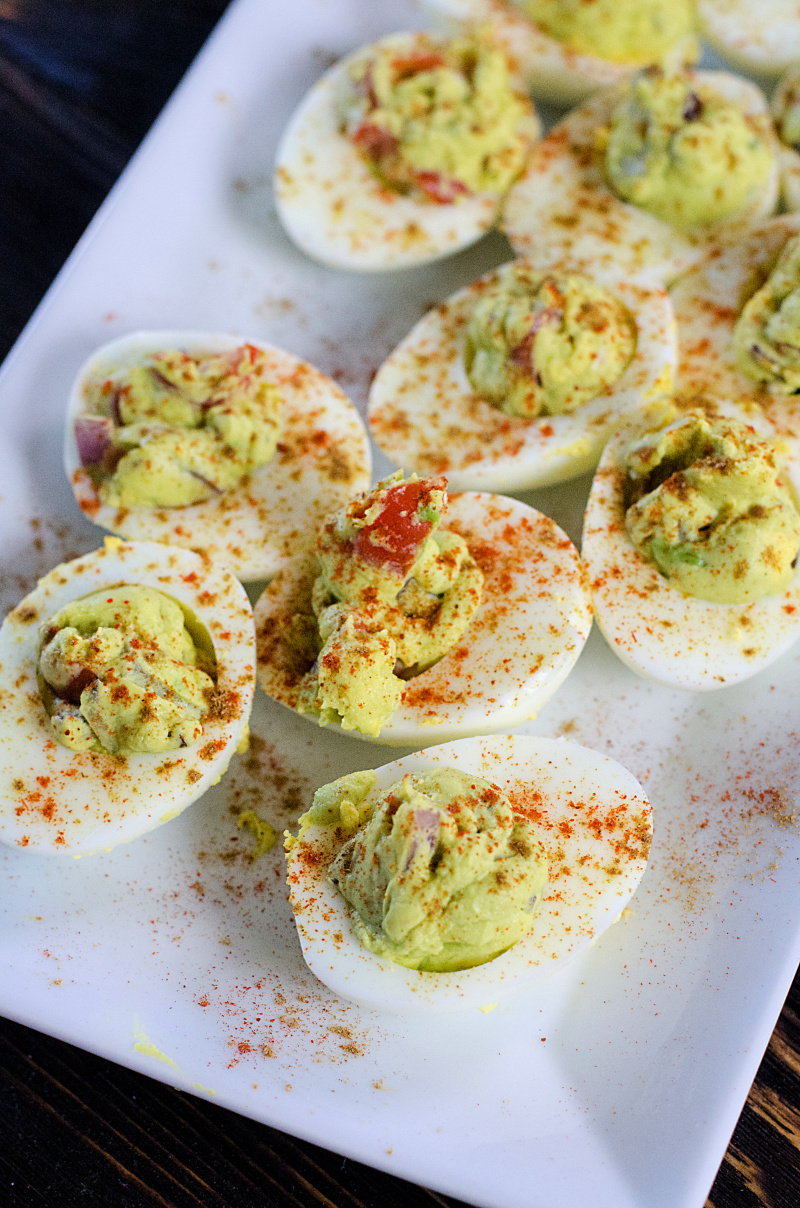 Guacamole Deviled Eggs: A Delicious Avocado Deviled Eggs Recipe