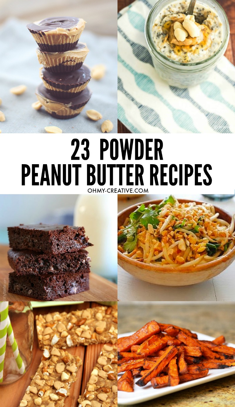 23 PB2 Powdered Peanut Butter Recipes