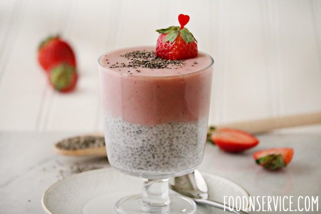 Strawberry Chia Seed Pudding is fabulous to eat and enjoy, especially since it’s made with Dairy Free Organic Almond Milk!