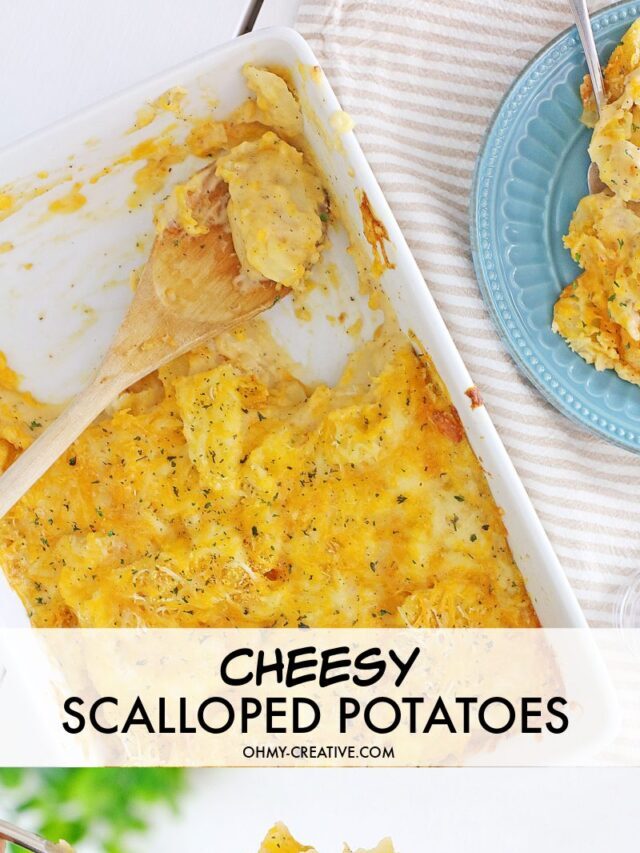 Easy Cheesy Scalloped Potatoes Story