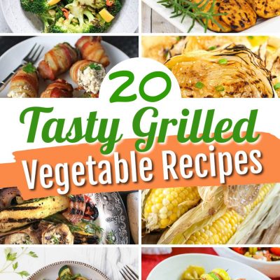 20 grilled vegetable recipes - a collection of great grilled veggie recipes for the family!