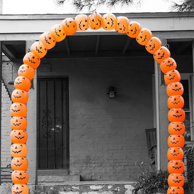 Image for How to Make a Halloween Pumpkin Archway