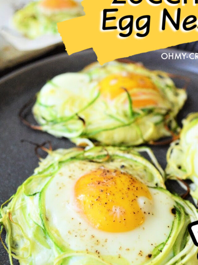 Zucchini Nests | Zoodle Eggs In A Nest Recipe Story