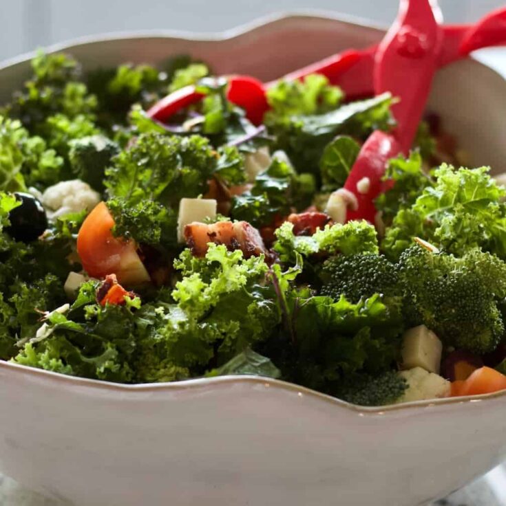 Image for Fall Garden Kale Salad Recipe