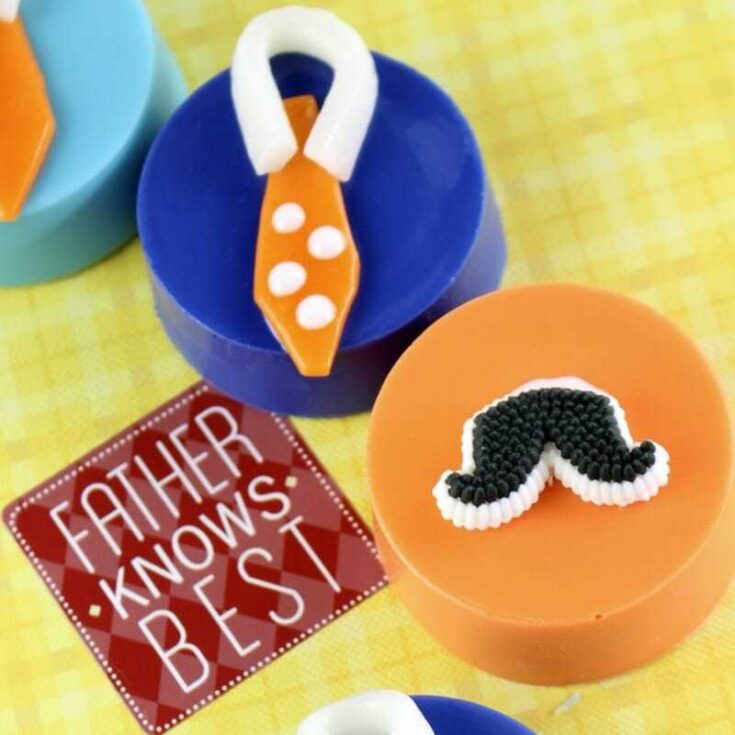 Image for Mustache and Tie Father's Day Chocolate Covered Oreos
