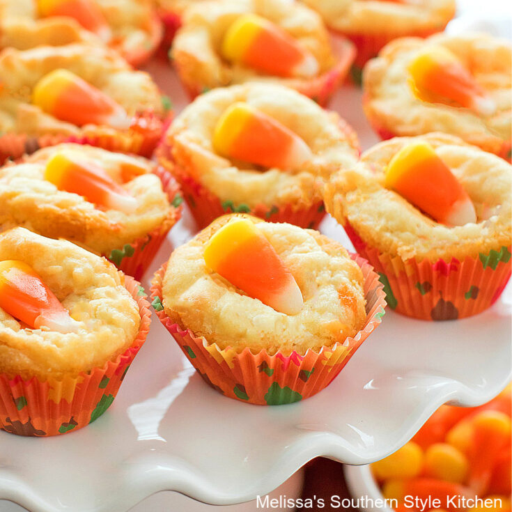 Image for White Chocolate Candy Corn Cookie Cups