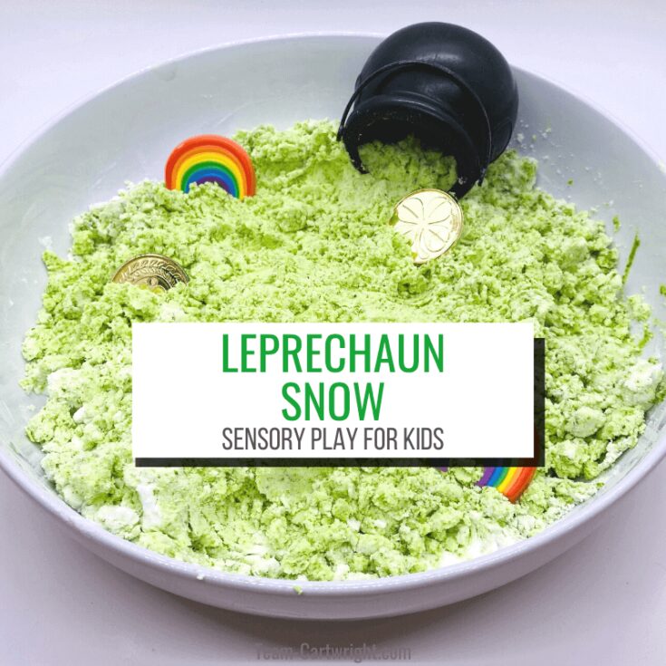 Image for Leprechaun Snow! A St. Patrick's Day Sensory STEM Activity