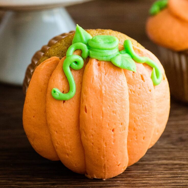 Image for Pumpkin Cupcakes recipe and video