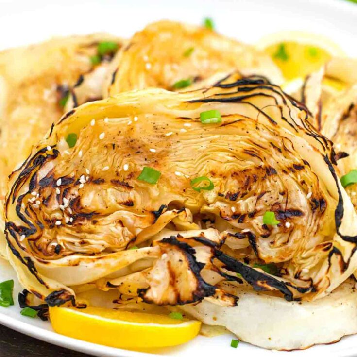 Image for Teriyaki Cabbage Steaks [Video]