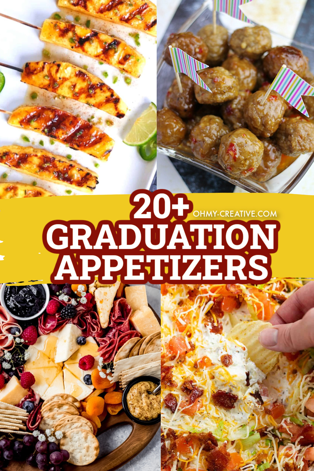 20 Graduation Appetizers: Easy To Make For A Crowd