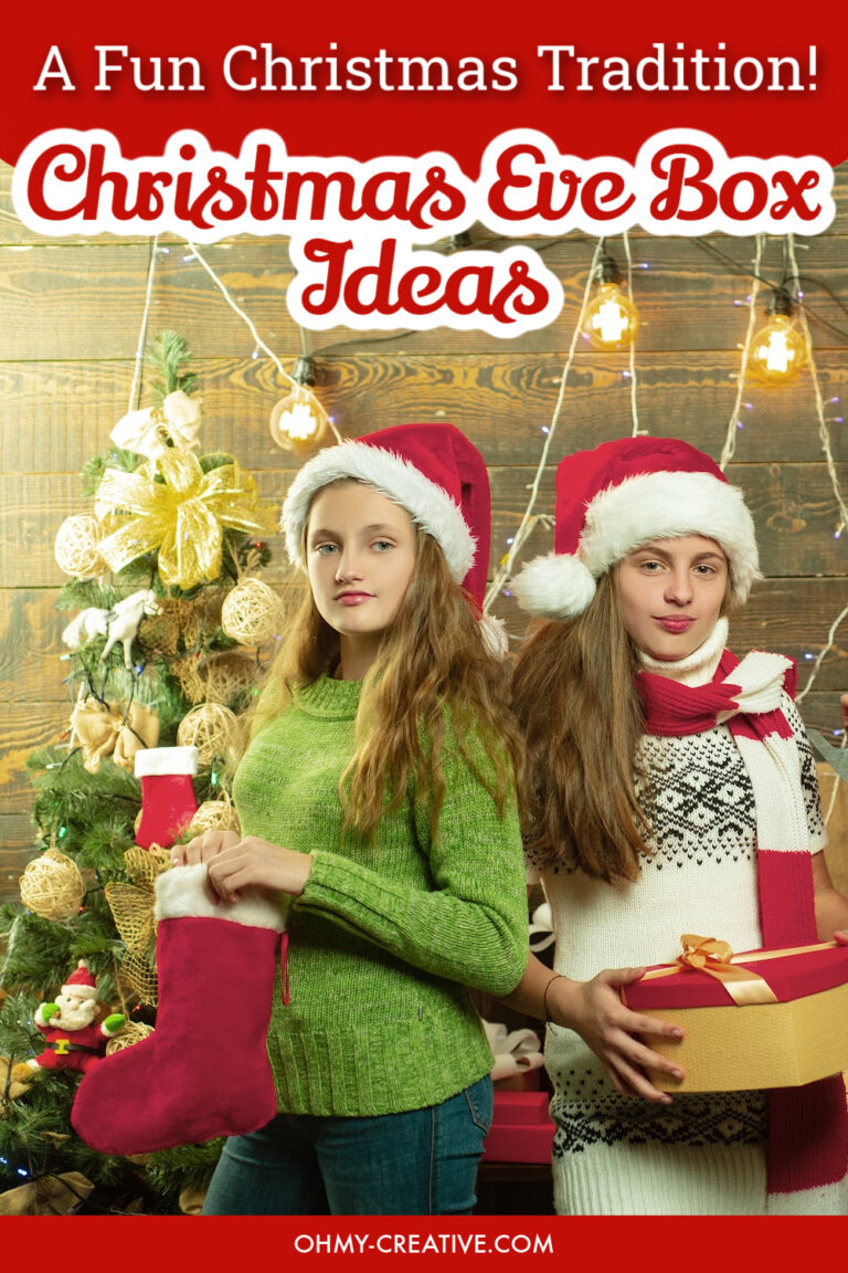 Christmas Eve Box Ideas: Everything You Need - Oh My Creative