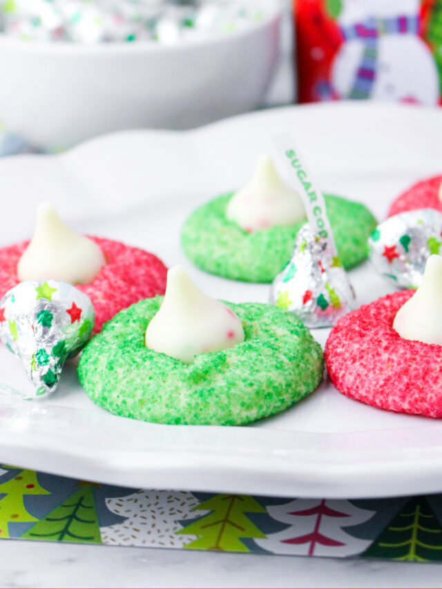 Christmas Sugar Cookie Blossoms