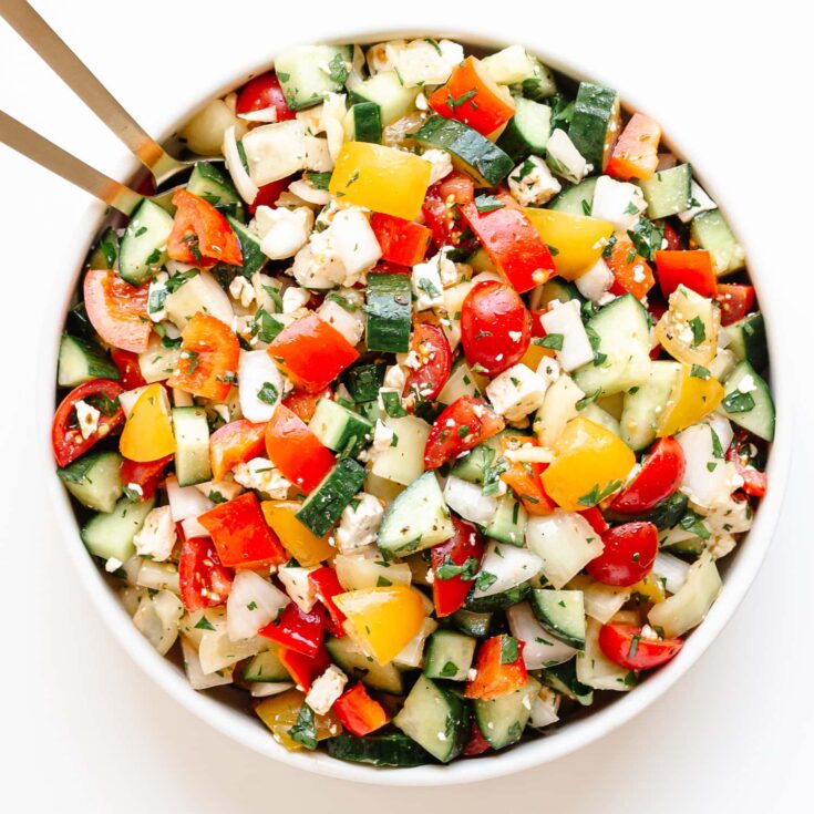Image for Summer Chopped Veggie Salad Recipe