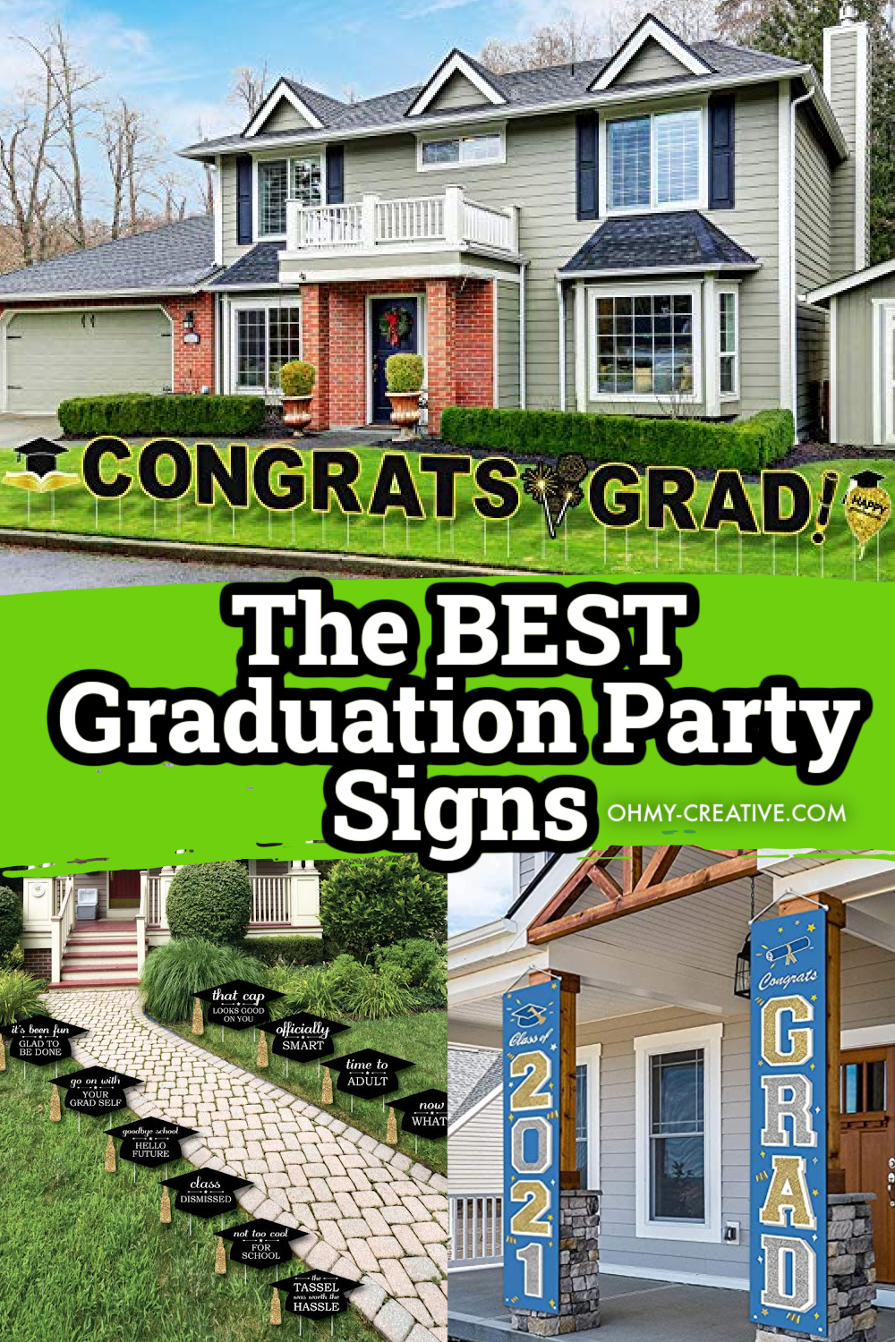 Graduation Party Signs on Amazon
