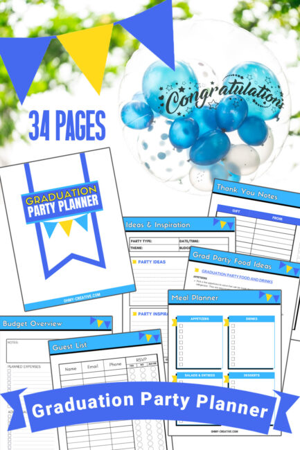 The Ultimate Grad Party Checklist Free Printable - Oh My Creative