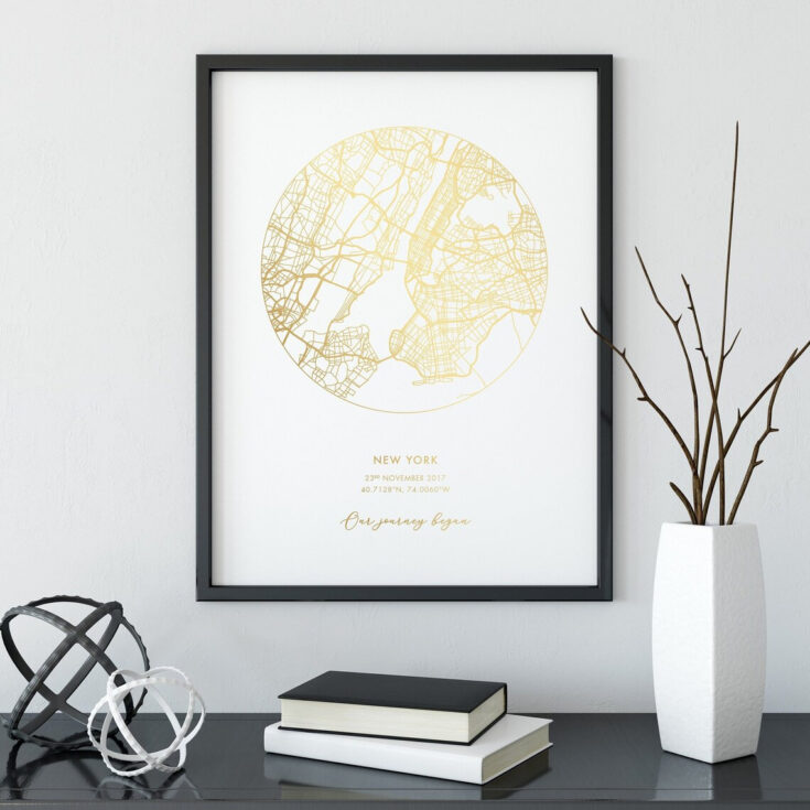 Image for Map Wall Art