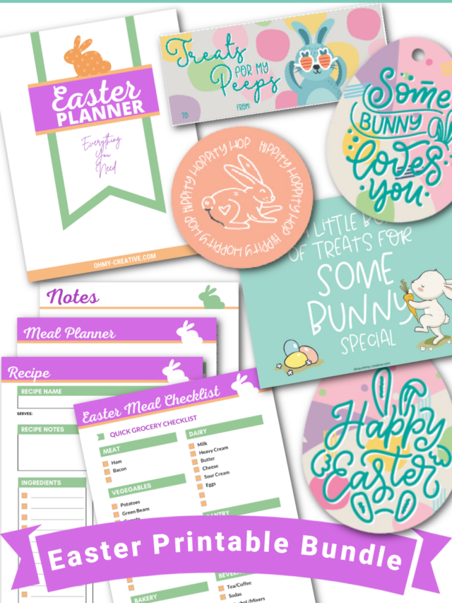 Easter Printables & Planner Bundle