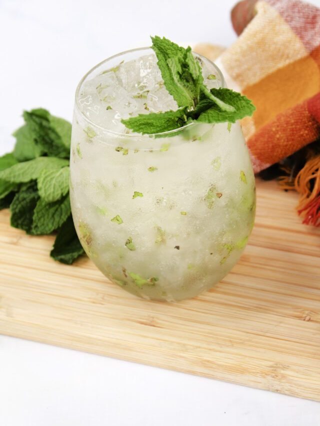 Rum Mule Mojito with Ginger Beer
