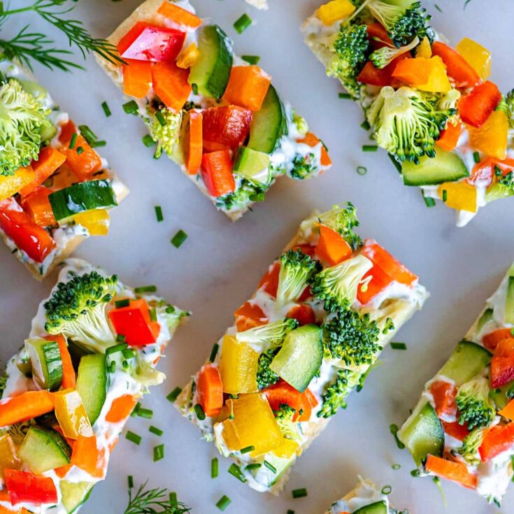 Image for Veggie Pizza Party Appetizer